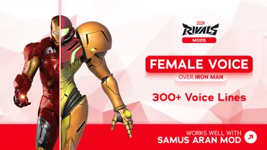 Marvel Rivals Iron Man Female Voice MOD