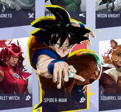 Marvel Rivals Goku as Spider-Man MOD - Screenshots 3