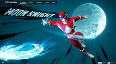 Marvel Rivals Red Ranger Moon Knight Replacement MOD