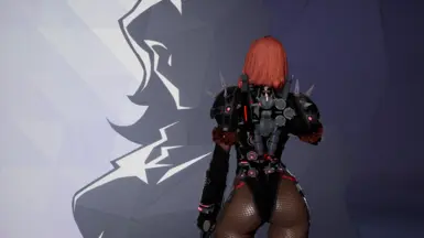 Marvel Rivals Ultimate Hailee Black Widow Replacement MOD