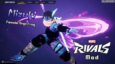 ม็อด 'Marvel Rivals': เปลี่ยนรูปลักษณ์ของ 'Spirit' เป็น 'Greninja'