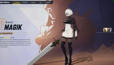 Marvel Rivals 2B Battle Outfit MOD