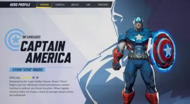 The 'Marvel Rivals' Captain America Blue Pants MOD - Screenshots 1