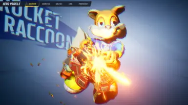 'Marvel Rivals' MOD: Squirrel Blast Replaces Rocket Raccoon Appearance - Screenshots 3