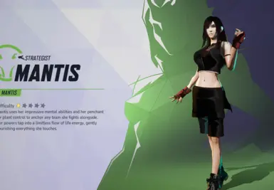 Marvel Rivals Tifa Skin Mod for Mantis - Screenshots 3